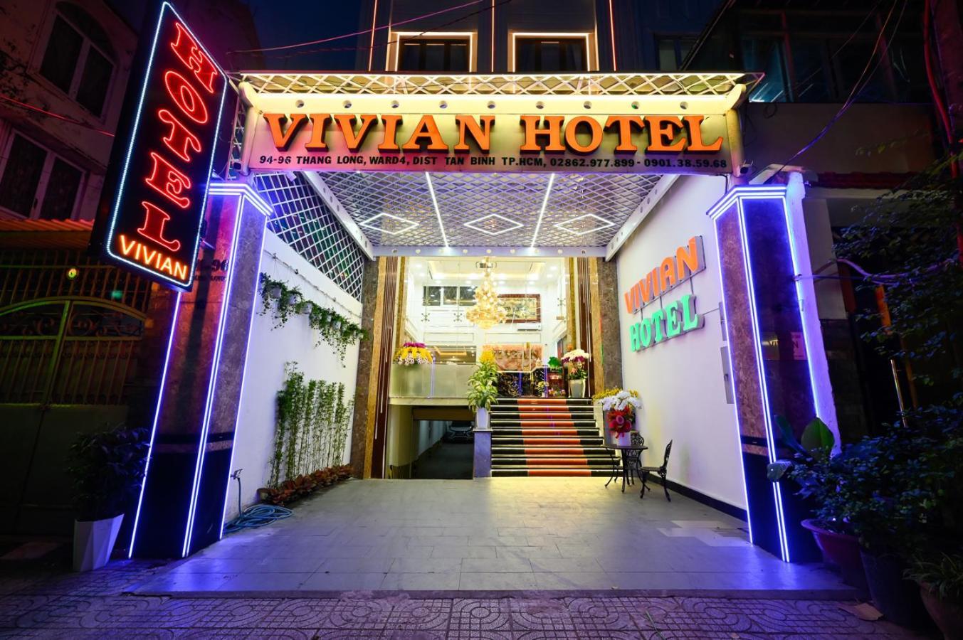 Vivian Airport Hotel Saigon Ho Chi Minh-staden Exteriör bild